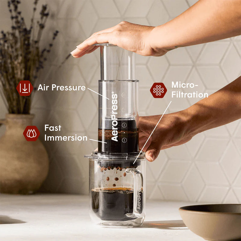 Aeropress Clear Coffee Maker – transparante aeropress koffiemaker Madmum Leuven