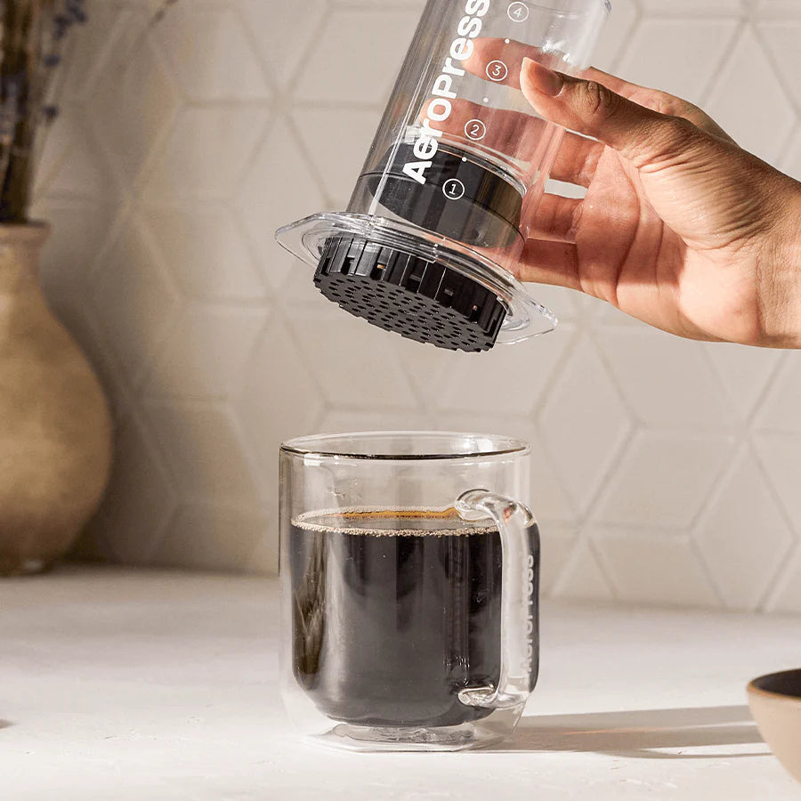 Aeropress Clear set – accessoires en filters koffiemaker Madmum Leuven