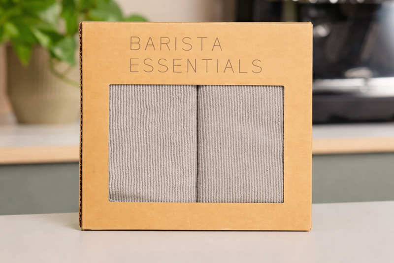 Barista Doekje 2 stuks – microvezel schoonmaakdoekjes koffiemachine Madmum