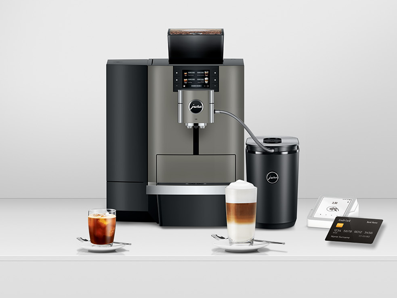 Jura X10 detail bediening – volautomaat specialty koffie Madmum