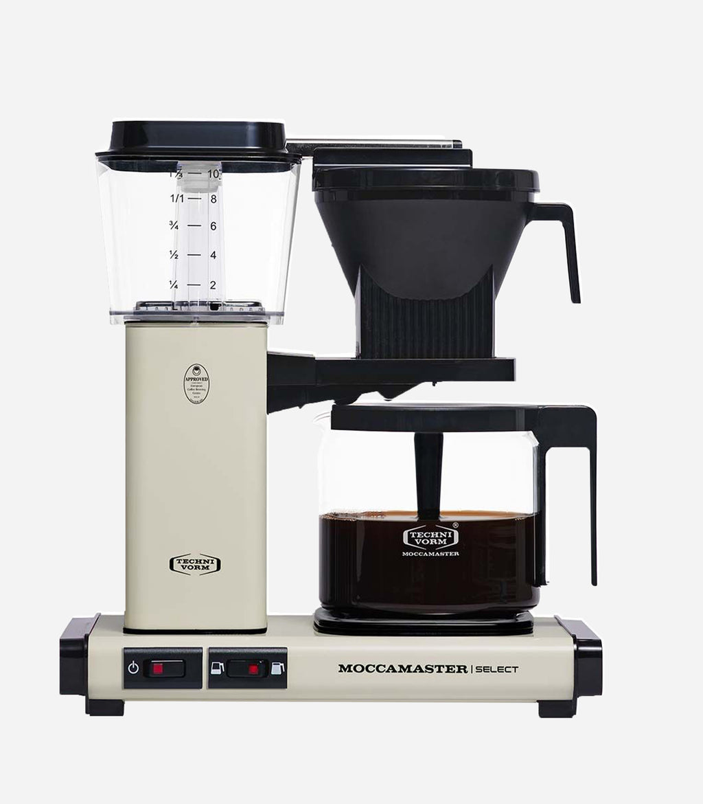 Moccamaster KBG Select detail – SCAA gecertificeerde filterkoffiemachine