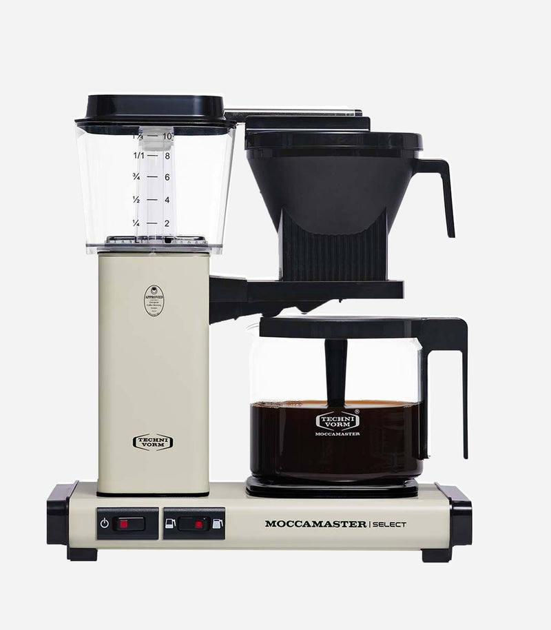 Moccamaster KBG Select detail – SCAA gecertificeerde filterkoffiemachine