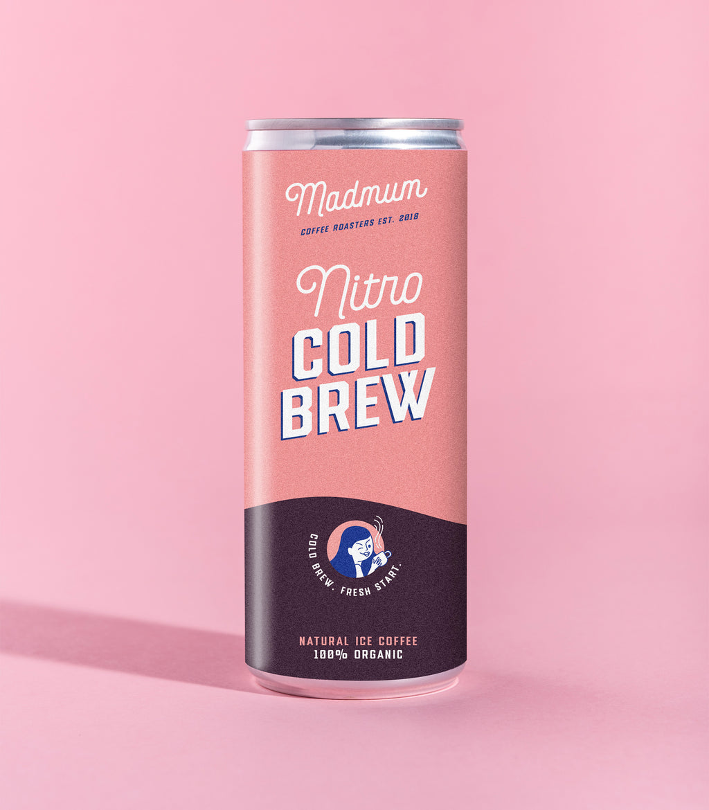 Nitro Cold Brew gieten – zijdeachtige textuur nitro koffie Madmum