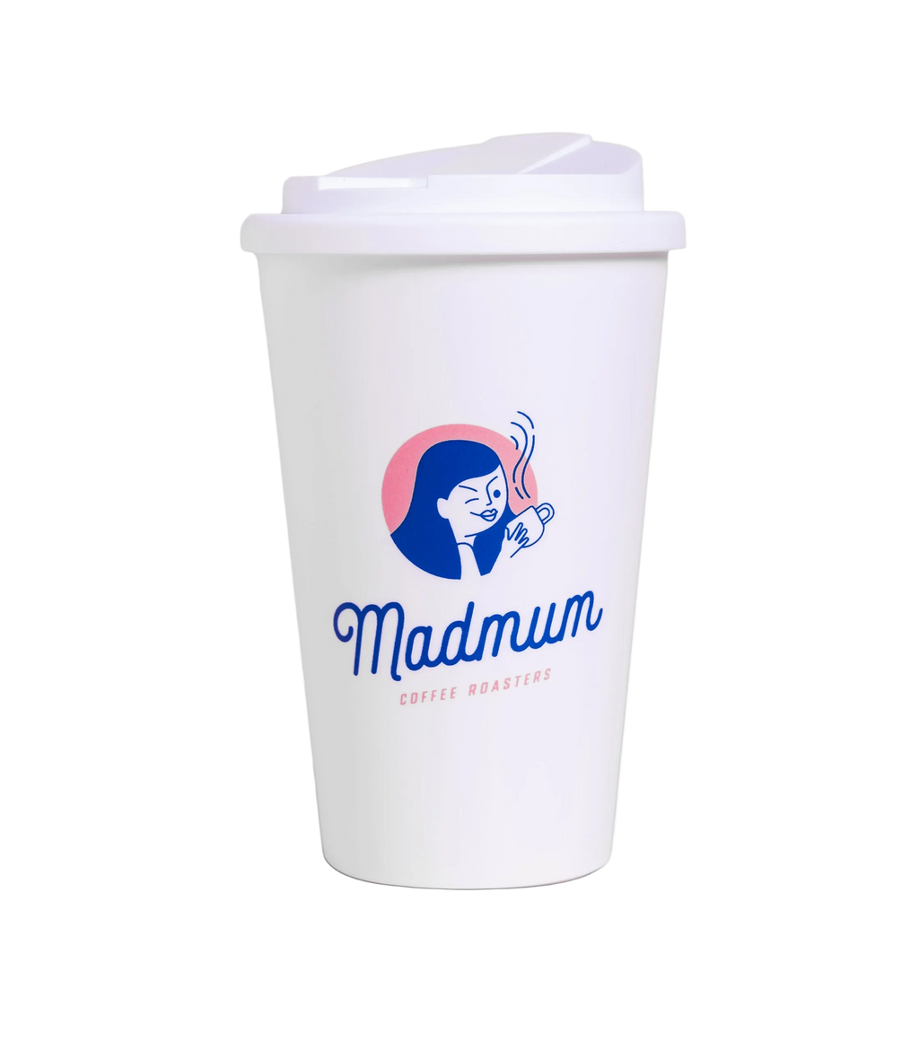 Madmum reusable cup – herbruikbare koffiebeker Madmum Coffee Roasters Leuven