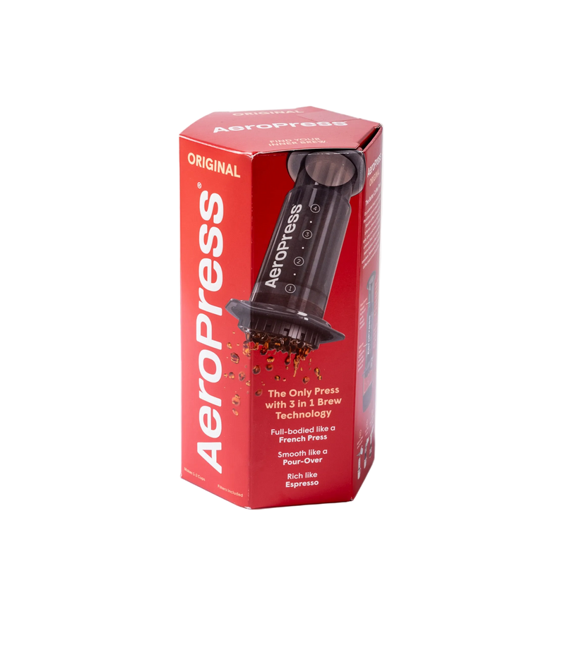 Aeropress Original koffiemaker – koffie zetten met Aeropress Madmum Leuven