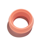 Flow 360° Beker peach detail – 360° drinkopening perzik Madmum