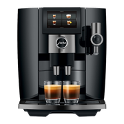 Jura J10 luxe volautomaat met cold brew en sweet foam functie – Night Chrome design